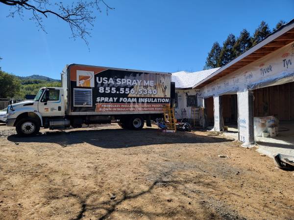  

                  USA Spray Me truck at a custom home insulation project in Santa Cruz.





                  