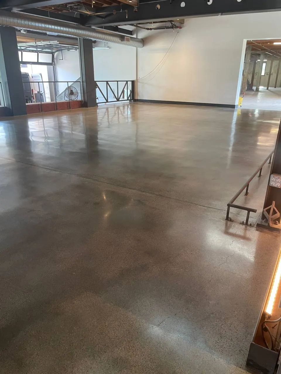 Concrete refinishing project