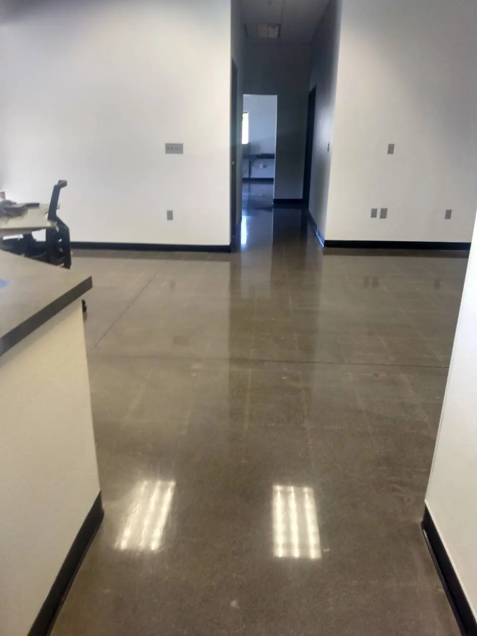 Polished floor project