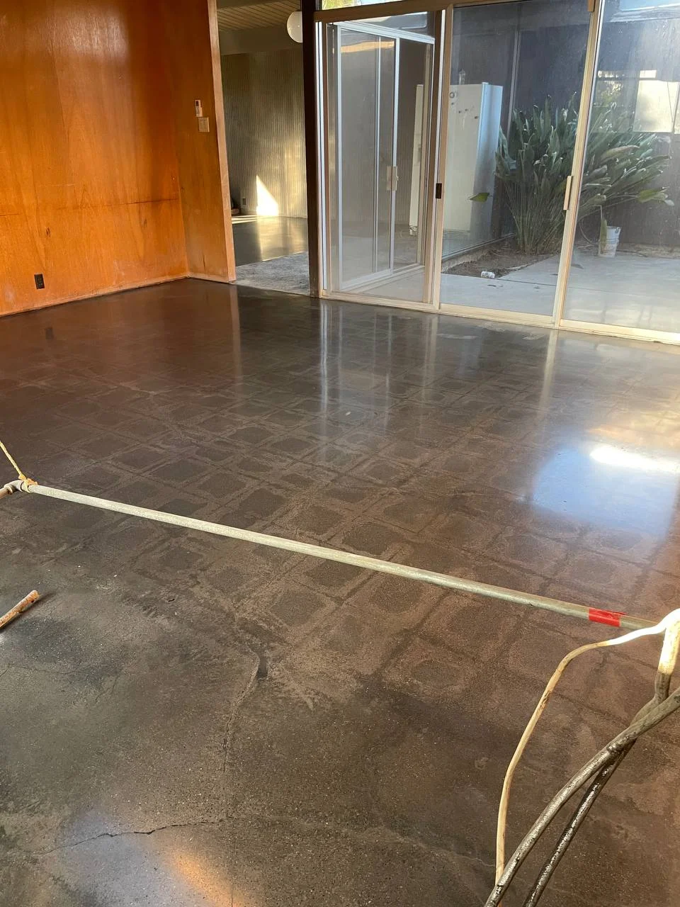 Commercial concrete polishing
