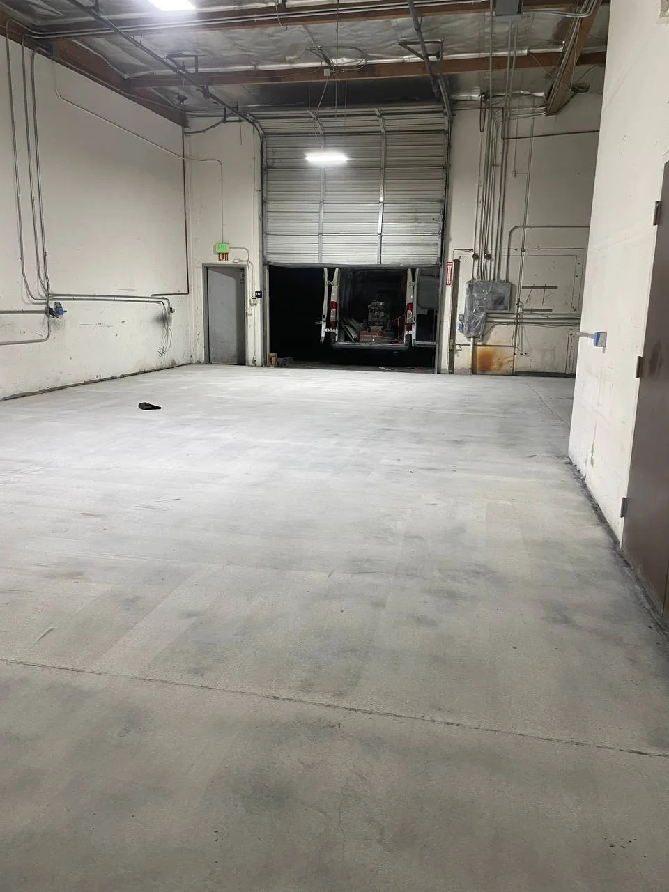 Commercial floor polishing