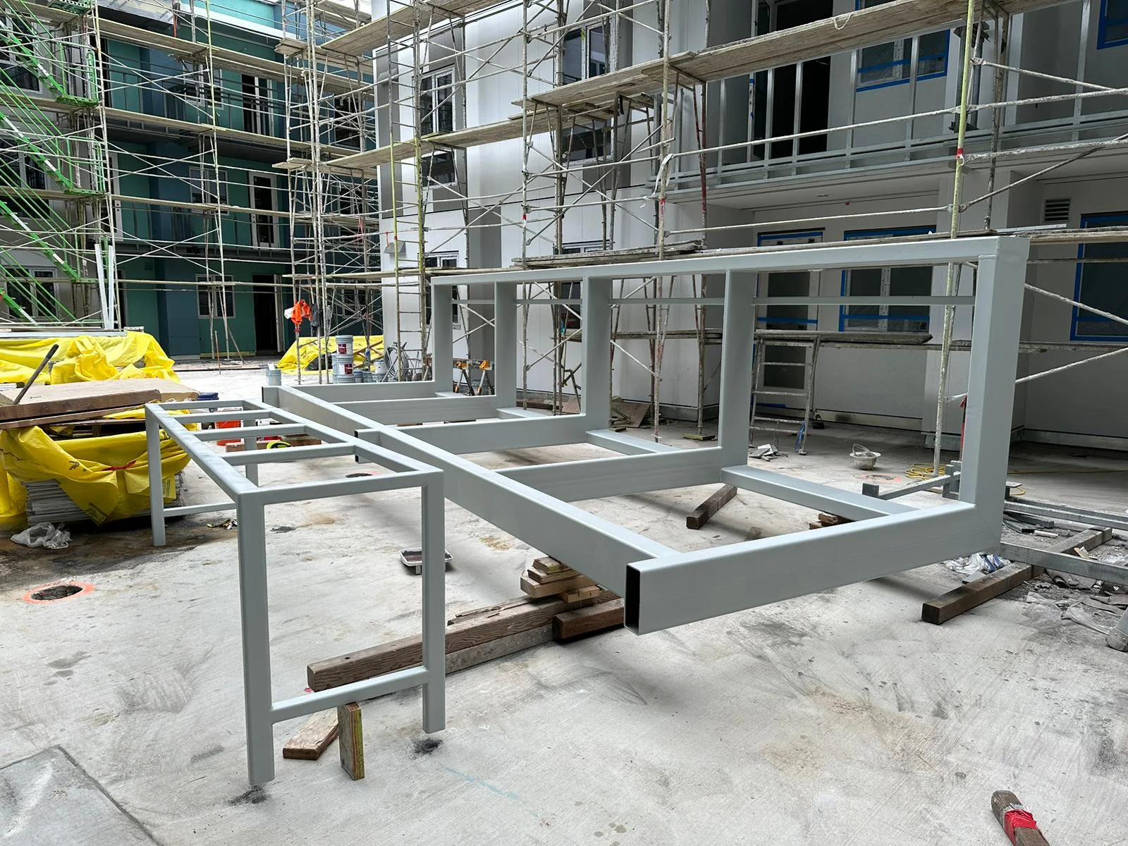 Steel structure coating