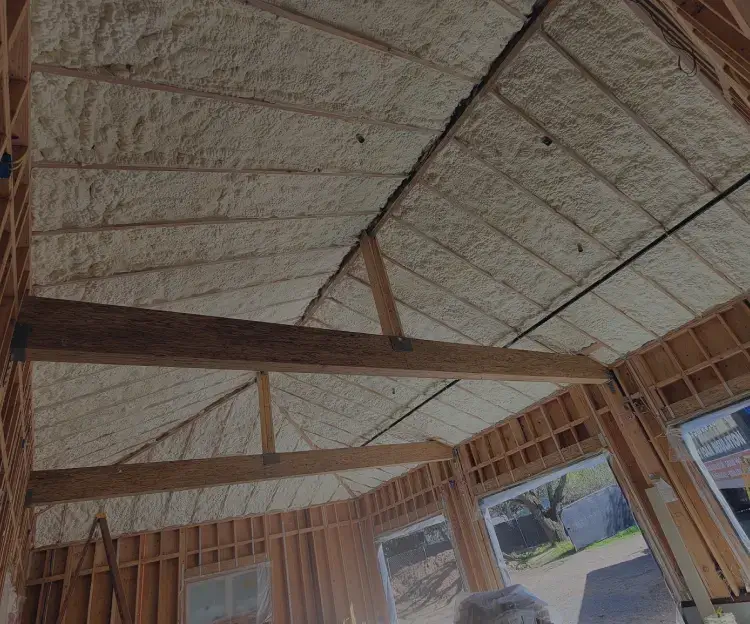 Closed-cell spray foam insulation for moisture control in roof assemblies